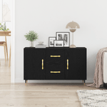Casa si Gradina - Mobilier - Comode si corpuri - Comode - Dulap, stejar negru, 100x36x60 cm, lemn prelucrat - Infinity.ro