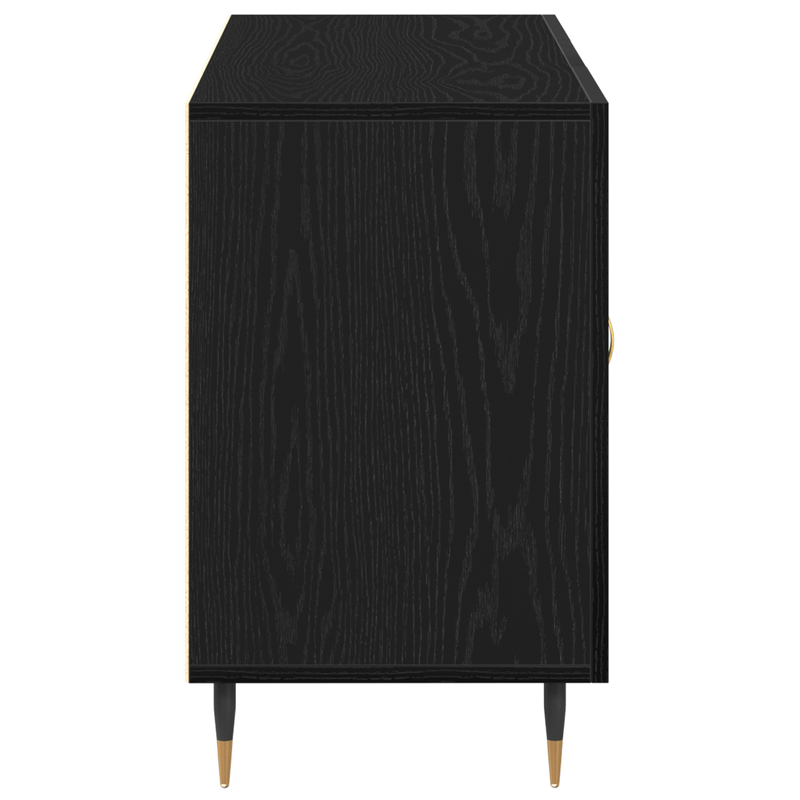 Casa si Gradina - Mobilier - Comode si corpuri - Comode - Dulap, stejar negru, 100x36x60 cm, lemn prelucrat - Infinity.ro