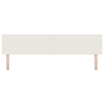 Casa si Gradina - Mobilier - Paturi si accesorii - Accesorii paturi - Tablie de pat design simplu, crem, 200 cm, velur - Infinity.ro