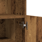 Casa si Gradina - Mobilier - Comode si corpuri - Comode - Bufet cu Lumina LED Lemn Vechi 60x37x100 cm - Infinity.ro