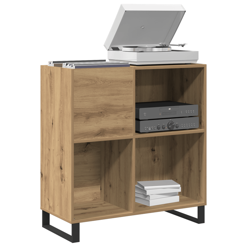Casa si Gradina - Mobilier - Dulapuri si sifoniere - Dulapuri - Dulap pentru discuri, lemn vechi 84,5x38x89 cm lemn prelucrat - Infinity.ro