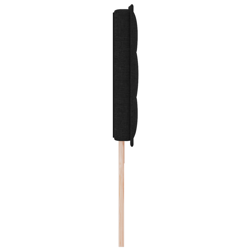 Casa si Gradina - Mobilier - Paturi si accesorii - Accesorii paturi - Tablie de pat design linii, negru, 180 cm, textil - Infinity.ro