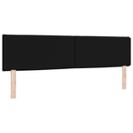 Casa si Gradina - Mobilier - Paturi si accesorii - Accesorii paturi - Tablie de pat design linii, negru, 180 cm, textil - Infinity.ro