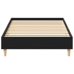 Casa si Gradina - Mobilier - Paturi si accesorii - Paturi - Cadru de pat, 90x200 cm, stejar negru, lemn prelucrat - Infinity.ro