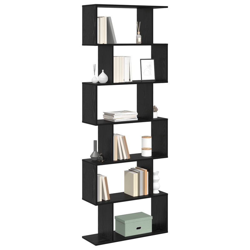 Casa si Gradina - Mobilier - Biblioteci si rafturi - Biblioteci - Dulap pentru carti Stejar negru 70x24x193.5 cm Lemn stratificat - Infinity.ro