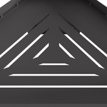 Casa si Gradina - Termice - Sobe, Seminee si accesorii - Seminee - Vatra de foc cu horn, negru, 50x43x52 cm, otel - Infinity.ro