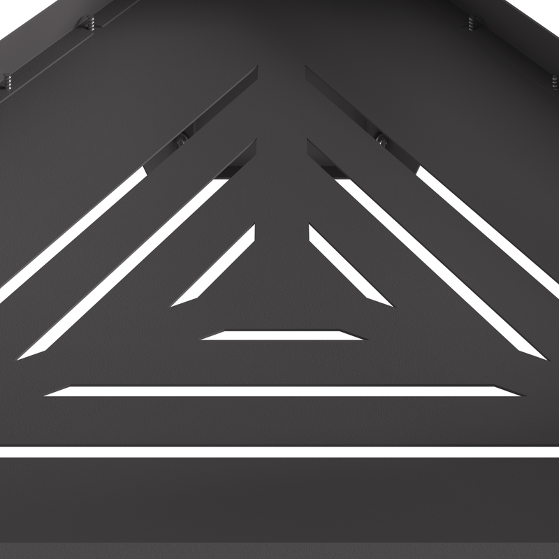 Casa si Gradina - Termice - Sobe, Seminee si accesorii - Seminee - Vatra de foc cu horn, negru, 50x43x52 cm, otel - Infinity.ro