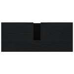 Casa si Gradina - Mobilier - Mobilier baie - Comode baie - Mobilier baie, chiuveta neagra din stejar 80x33x60 cm din lemn prelucrat - Infinity.ro