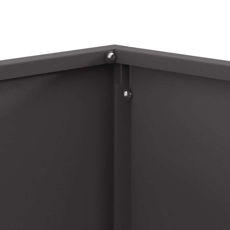 Casa si Gradina - Termice - Sobe, Seminee si accesorii - Seminee - Vatra de foc, negru, patrata, 60x60x30 cm, otel - Infinity.ro