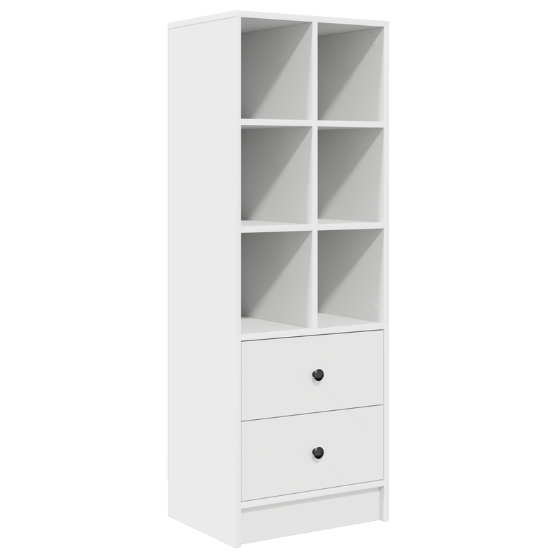 Casa si Gradina - Mobilier - Comode si corpuri - Comode - Raft alb Alb MDF Standard Raft alb Dreptunghiular Modern - Infinity.ro