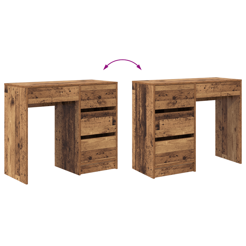 Casa si Gradina - Mobilier - Mese si birouri - Birouri - birou de scris din lemn vechi lemn vechi lemn prelucrat Mediu - Infinity.ro