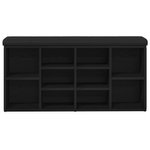 Casa si Gradina - Mobilier - Canapele si coltare - Banchete - Banca de depozitare, stejar negru, 100x30x48 cm, lemn prelucrat - Infinity.ro