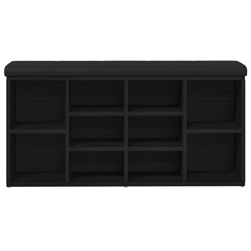 Casa si Gradina - Mobilier - Canapele si coltare - Banchete - Banca de depozitare, stejar negru, 100x30x48 cm, lemn prelucrat - Infinity.ro