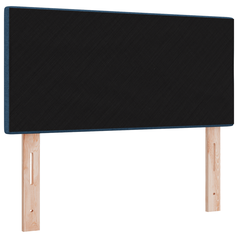Casa si Gradina - Mobilier - Paturi si accesorii - Accesorii paturi - Tablie de pat cu nasturi albastru 90 cm catifea - Infinity.ro