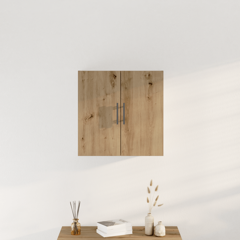Casa si Gradina - Mobilier - Dulapuri si sifoniere - Dulapuri - Dulap de perete, stejar artizanal, 60x31,5x60 cm lemn prelucrat - Infinity.ro