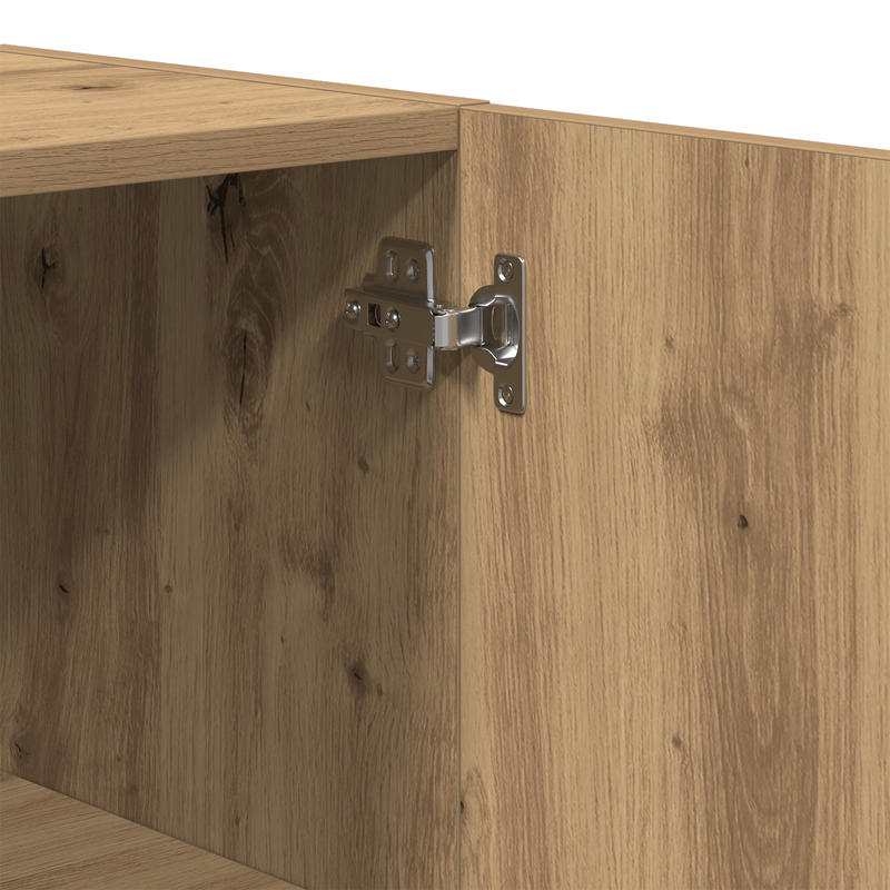 Casa si Gradina - Mobilier - Dulapuri si sifoniere - Dulapuri - Dulap de perete, stejar artizanal, 60x31,5x60 cm lemn prelucrat - Infinity.ro