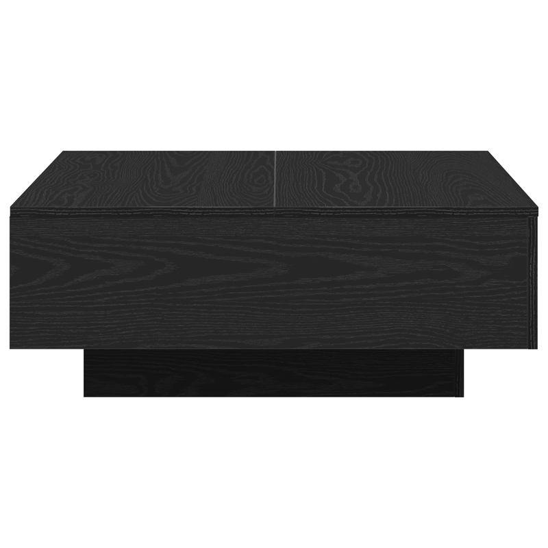 Casa si Gradina - Mobilier - Mese si birouri - Masute de cafea - Masa de cafea  Negru Stejar 80x80x31 cm Lemn compozit - Infinity.ro