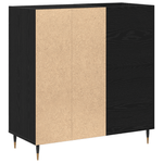 Casa si Gradina - Mobilier - Dulapuri si sifoniere - Dulapuri - Dulap pentru discuri, stejar negru 84,5x38x89 cm lemn prelucrat - Infinity.ro