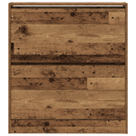 Casa si Gradina - Mobilier - Organizare si depozitare - Organizator incaltaminte - Pantofar cu sertar basculant, lemn vechi, 80x21x87,5 cm - Infinity.ro