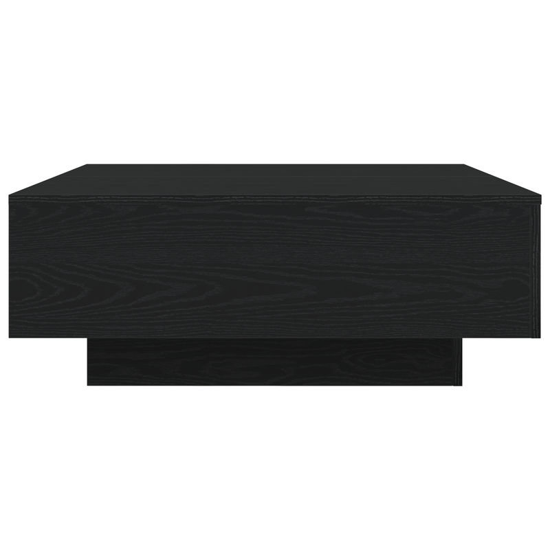 Casa si Gradina - Mobilier - Mese si birouri - Masute de cafea - Masuta de cafea cu LED-uri, stejar negru, 80x80x31 cm - Infinity.ro