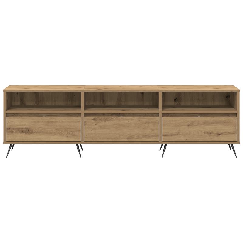 Casa si Gradina - Mobilier - Comode si corpuri - Comode - Dulap TV Artisan Stejar 150x30x44,5 cm Lemn prelucrat - Infinity.ro