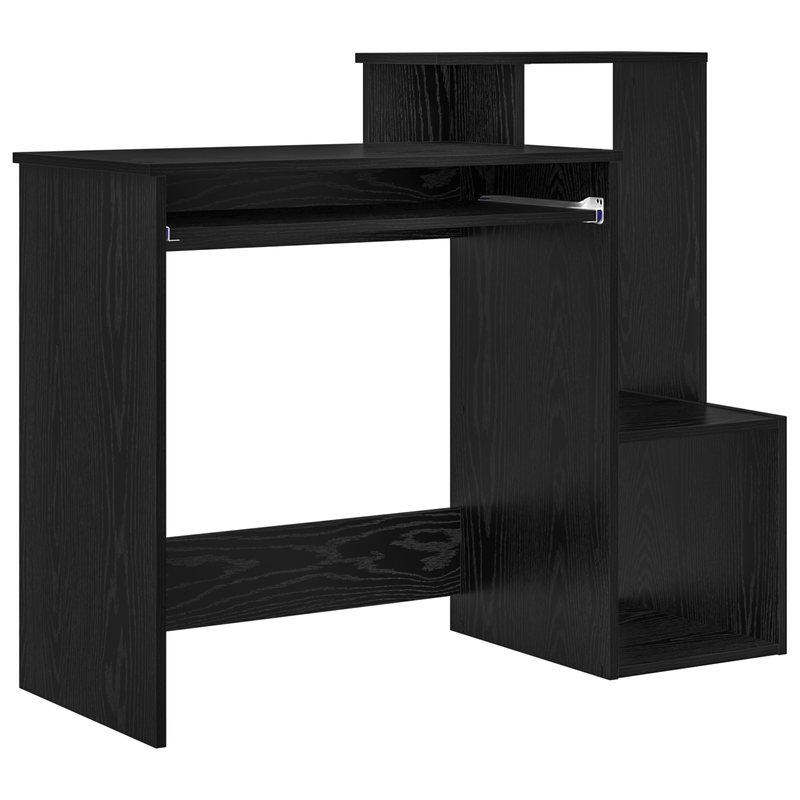 Casa si Gradina - Mobilier - Mese si birouri - Birouri - Birou de computer din stejar negru Stejar negru Lemn prelucrat, MDF - Infinity.ro