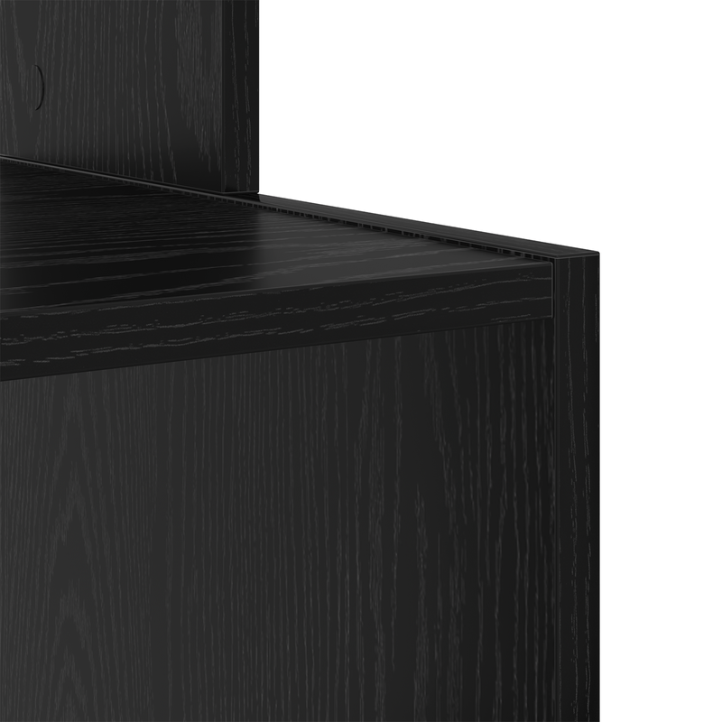 Casa si Gradina - Mobilier - Mese si birouri - Birouri - Birou de computer din stejar negru Stejar negru Lemn prelucrat, MDF - Infinity.ro