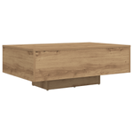Casa si Gradina - Mobilier - Mese si birouri - Masute de cafea - Masuta de cafea cu LED-uri, stejar artizanal, 85x55x31 cm - Infinity.ro