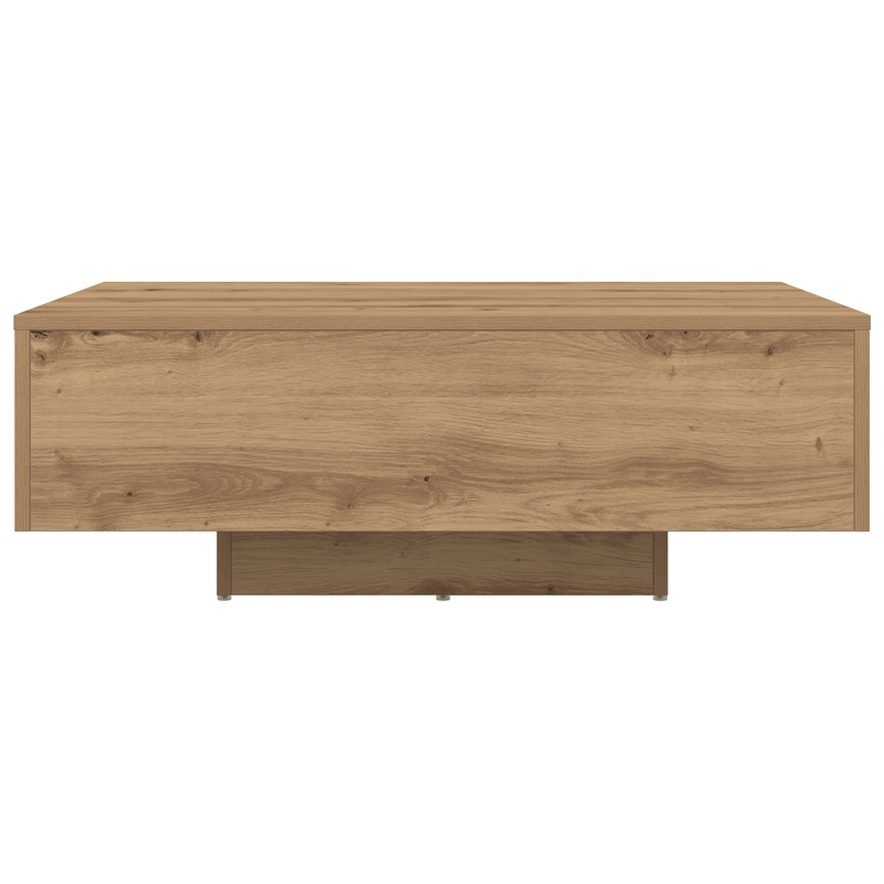 Casa si Gradina - Mobilier - Mese si birouri - Masute de cafea - Masuta de cafea cu LED-uri, stejar artizanal, 85x55x31 cm - Infinity.ro