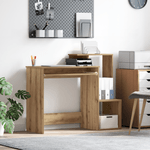 Casa si Gradina - Mobilier - Mese si birouri - Birouri - birou de calculator stejar artizanal placi aglomerate mediu - Infinity.ro