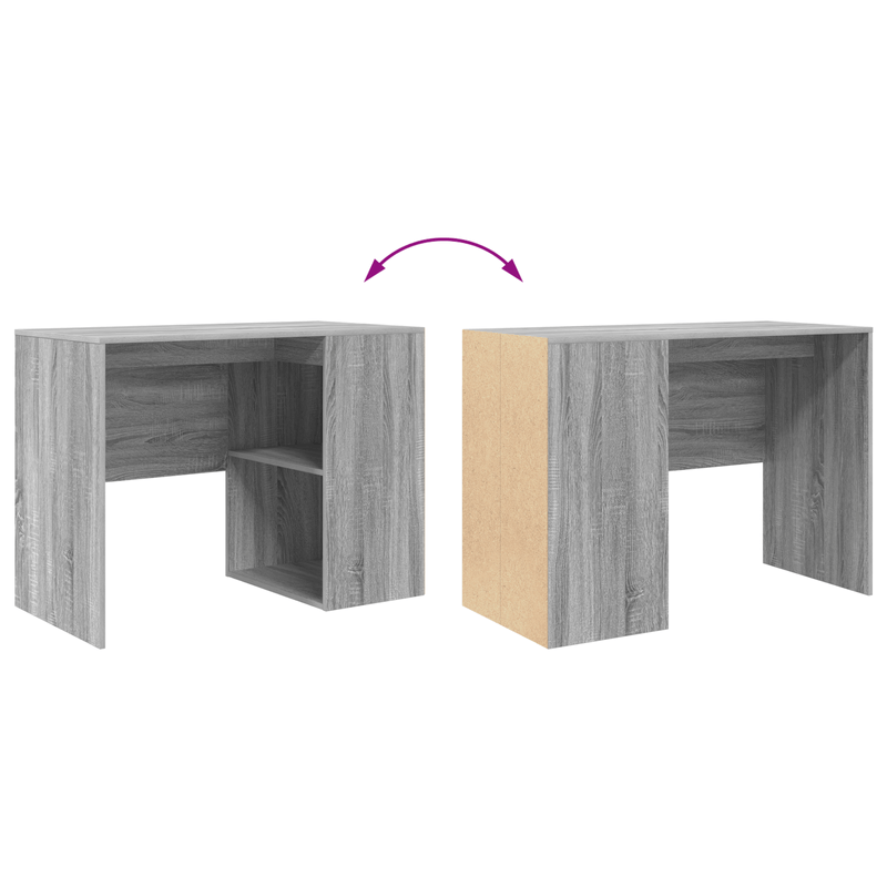 Casa si Gradina - Mobilier - Mese si birouri - Birouri - Birou de scris Gri Sonoma Lemn Standard Depozitare - Infinity.ro