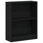 Casa si Gradina - Mobilier - Biblioteci si rafturi - Biblioteci - Dulap pentru carti, negru, 60x24x76 cm, lemn prelucrat - Infinity.ro