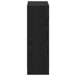 Casa si Gradina - Mobilier - Biblioteci si rafturi - Biblioteci - Dulap pentru carti, negru, 60x24x76 cm, lemn prelucrat - Infinity.ro