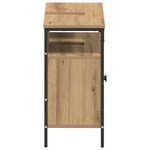 Casa si Gradina - Mobilier - Mobilier baie - Comode baie - Comoda chiuveta de baie, stejar artizanal, 80x30x60 cm, lemn - Infinity.ro