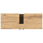 Casa si Gradina - Mobilier - Mobilier baie - Comode baie - Comoda chiuveta de baie, stejar artizanal, 80x30x60 cm, lemn - Infinity.ro