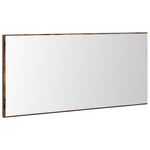 Casa si Gradina - Mobilier - Mobilier baie - Corpuri baie - Dulap de baie cu oglinda si LED, stejar fumuriu, 80x37 cm - Infinity.ro