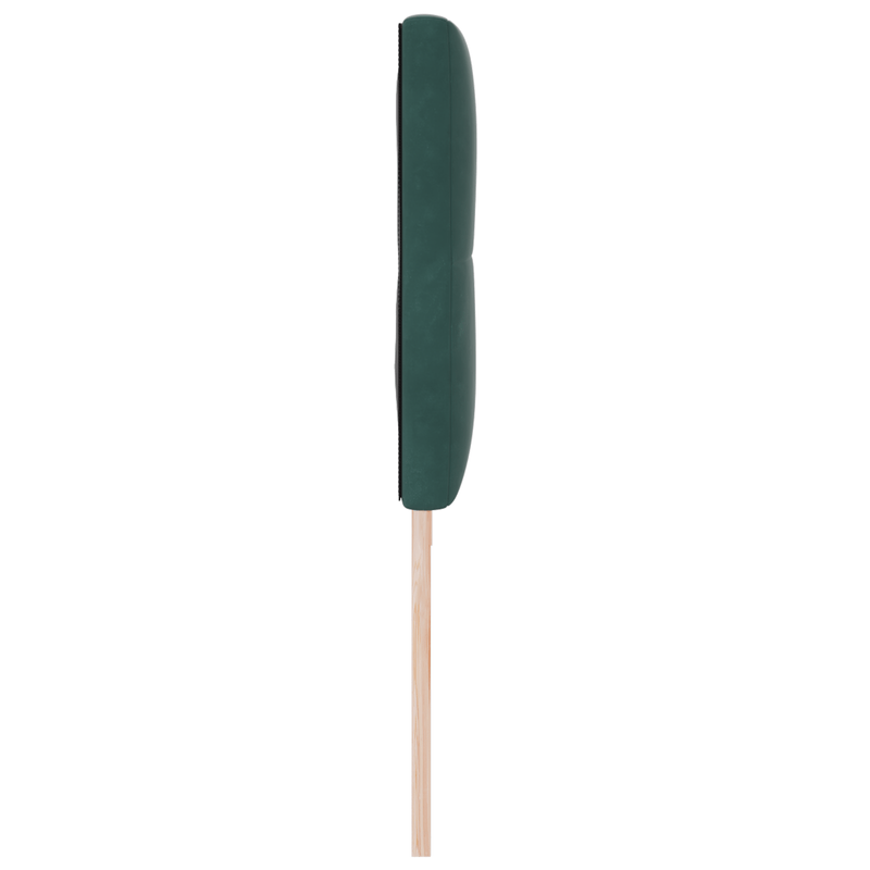 Casa si Gradina - Mobilier - Paturi si accesorii - Accesorii paturi - Tablie de pat cu nasturi verde inchis 200 cm catifea - Infinity.ro