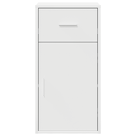 Casa si Gradina - Mobilier - Comode si corpuri - Comode - Cabinet alb de depozitare Alb MDF Compact Solutii depozitare - Infinity.ro