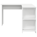 Casa si Gradina - Mobilier - Mese si birouri - Birouri - Birou Alb de Colt Alb Lemn aglomerat Mare Stocare Birou de colt - Infinity.ro