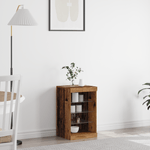 Casa si Gradina - Mobilier - Comode si corpuri - Comode - Dulap cu lumini LED, lemn vechi, 41x37x67 cm - Infinity.ro