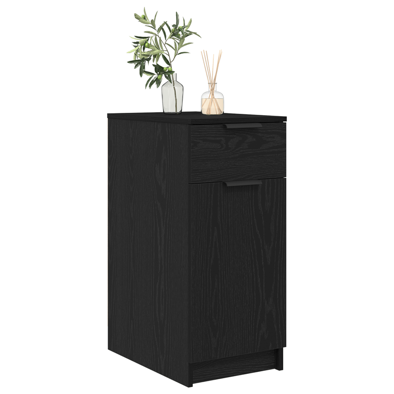 Casa si Gradina - Mobilier - Dulapuri si sifoniere - Dulapuri - Birou dulap  in stejar negru - 33x50x75 cm - Fabricat din lemn ingineresc - Infinity.ro