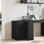 Casa si Gradina - Mobilier - Dulapuri si sifoniere - Dulapuri - Birou dulap  in stejar negru - 33x50x75 cm - Fabricat din lemn ingineresc - Infinity.ro