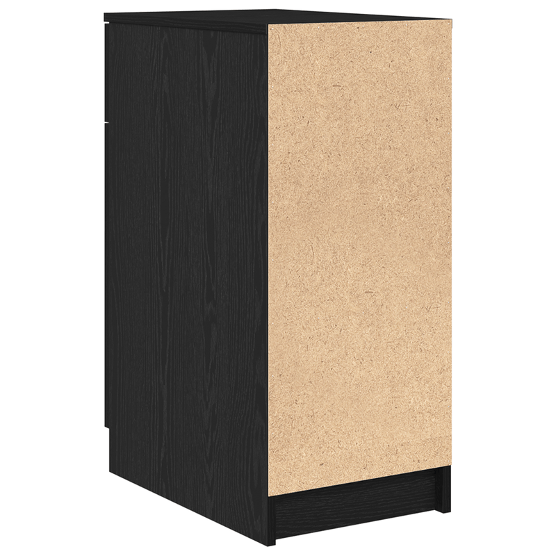 Casa si Gradina - Mobilier - Dulapuri si sifoniere - Dulapuri - Birou dulap  in stejar negru - 33x50x75 cm - Fabricat din lemn ingineresc - Infinity.ro