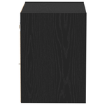 Casa si Gradina - Mobilier - Biblioteci si rafturi - Rafturi - Raft suspendat, 2 buc., stejar negru, 40x28,5x40 cm, lemn - Infinity.ro