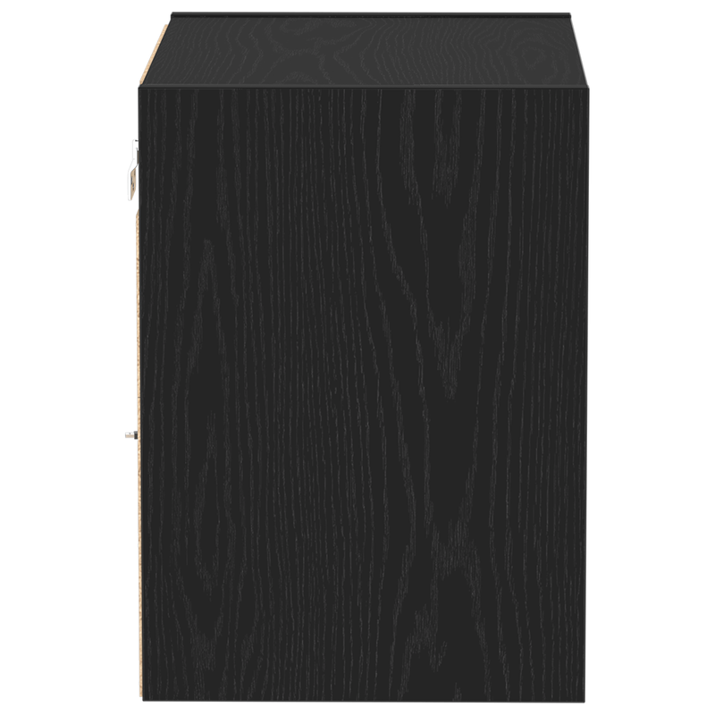 Casa si Gradina - Mobilier - Biblioteci si rafturi - Rafturi - Raft suspendat, 2 buc., stejar negru, 40x28,5x40 cm, lemn - Infinity.ro