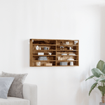 Casa si Gradina - Mobilier - Biblioteci si rafturi - Rafturi - Dulap vitrina de perete, lemn vechi, lemn prelucrat - Infinity.ro