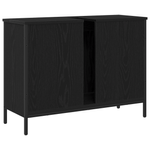 Casa si Gradina - Mobilier - Mobilier baie - Comode baie - Comoda chiuveta de baie, stejar negru 80x30x60 cm lemn prelucrat - Infinity.ro