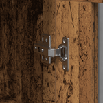 Casa si Gradina - Mobilier - Comode si corpuri - Comode - Dulap de perete cu usi din sticla, lemn vechi, 69,5x34x90 cm - Infinity.ro