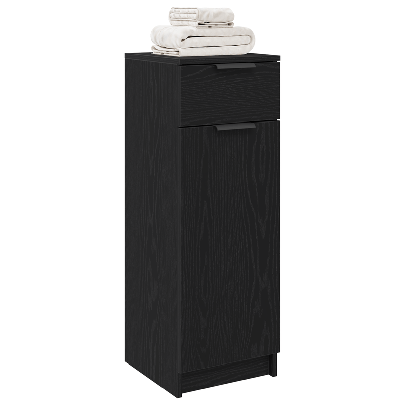 Casa si Gradina - Mobilier - Dulapuri si sifoniere - Dulapuri - Dulap de baie, stejar negru, 32x34x90 cm, lemn prelucrat - Infinity.ro