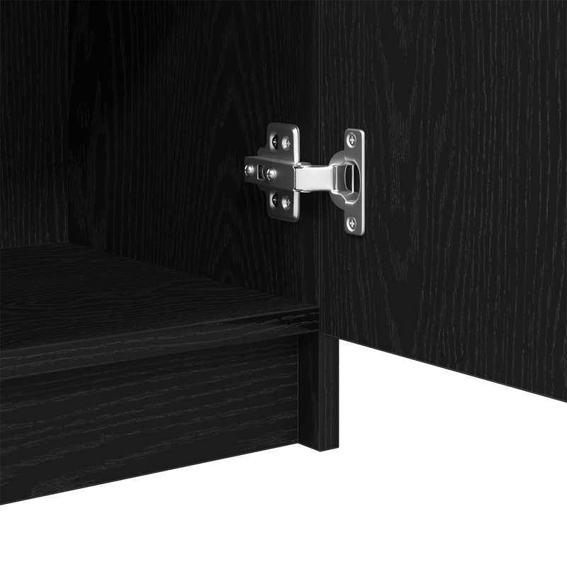 Casa si Gradina - Mobilier - Dulapuri si sifoniere - Dulapuri - Dulap de baie, stejar negru, 32x34x90 cm, lemn prelucrat - Infinity.ro